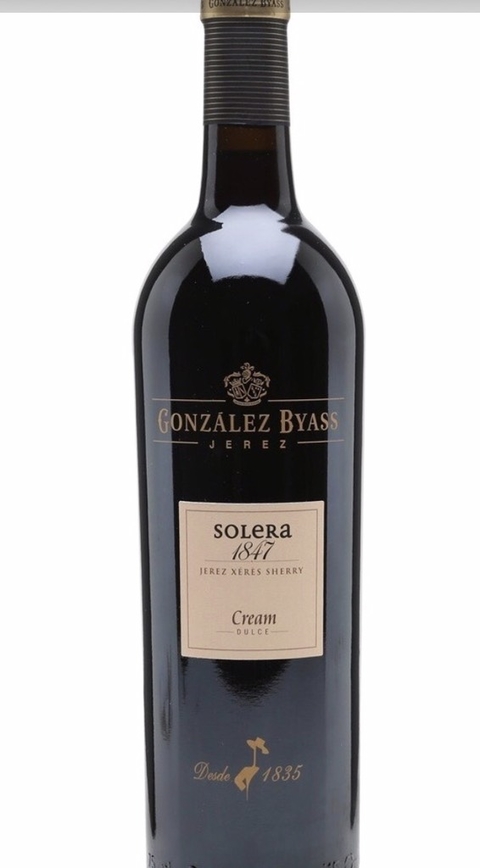 JEREZ SOLERA 1847 CREAM SHERRY 750 cc
