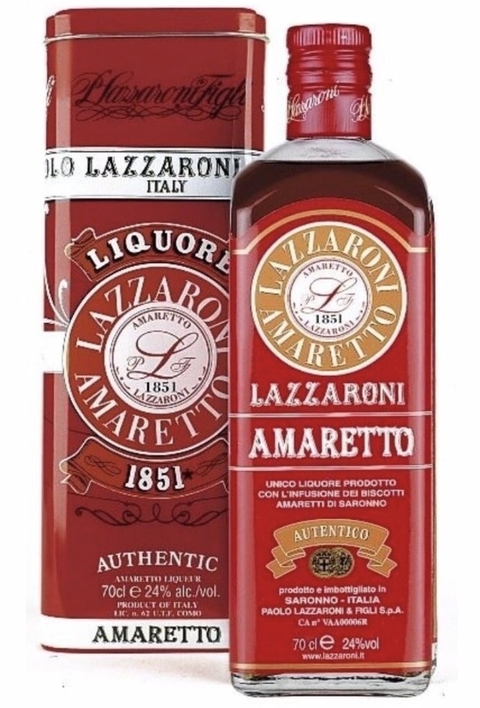 AMARETTO LAZZARONI CLASICO LATA 700 cc