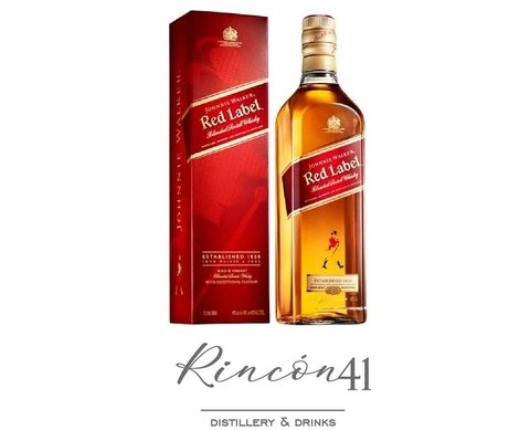 JOHNNIE WALKER RED LABEL 1 litro - comprar online
