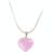 Collar Lovely PIEDRA DE LA LUNA Piedra Natural Semipreciosa con Engarce en Plata + de REGALO Lazo Negro Colgante en internet