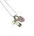 Collar Amor Infinito CUARZO ROSA + Hasta el infinito