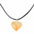 Imagen de Collar Lovely PIEDRA DE LA LUNA Piedra Natural Semipreciosa con Engarce en Plata + de REGALO Lazo Negro Colgante