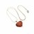 Collar Lovely | JASPE ROJO Piedra Natural Semipreciosa con Engarce en Plata en internet