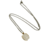 Collar Sassenach | CUARZO VERDE | Esfera con engarce de plata - Barlina Style