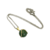Collar Sassenach | CUARZO VERDE | Esfera con engarce de plata en internet