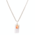 Collar Selene Duo - Selenita + Citrino
