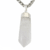 Collar Brianna CUARZO AMATISTA violeta | Piedra Natural SEMIPRECIOSA + engarce de PLATA - tienda online