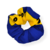 SCRUNCHIE Gomita de Pelo Rainbow Style | Yellow en internet