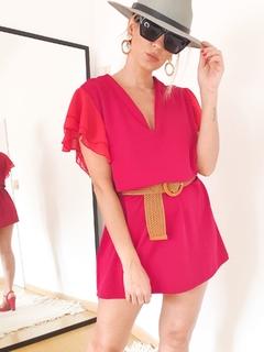 vestido Palma magenta - comprar online