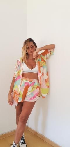 camisa Geo multicolor - comprar online
