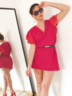 vestido Palma magenta