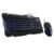 KIT COMBO GAMER Teclado+Mouse TTESPORTS COMMANDER LED Azul