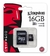 Memoria Micro SD 16gb Clase 10 Kingston c/adaptador