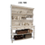 Cristalero valijero estanteria biblioteca modular vintage de patas torneadas Cod 7885 - comprar online