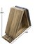Pedestal exhibidor doble