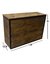 Mostrador hierro y madera - RUFFINO MUEBLES COMERCIALES