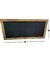 Pizarron grande de marco liso - comprar online
