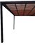 Pergola de hierro y madera precio por mts2