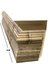 zocalo estilo antiguo de 14cm por metro lineal - RUFFINO MUEBLES COMERCIALES