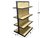 Gondola central hierro y madera - comprar online
