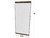 Espejo hierro y madera 2m x 85cm - comprar online