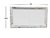 Espejo vintage decapado horizontal 1,7m x 50cm