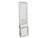 Espejo vintage decapado horizontal 1,7m x 50cm - comprar online
