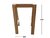 Caballete fijo con maderas de 8cm x 4cm - comprar online