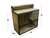 Mostrador hierro y madera con cajones y llave 1,2m x 1m x 50cm en internet