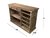Mostrador bodega 1,50m x 1m x 50cm - comprar online