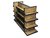 Gondola central completa con punteras frente 2,4m x 1,6m - comprar online