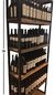 Estantería hierro y madera para vinos - comprar online