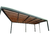 Pergola Pergolas Techos Decks Estructuras Hierro X Mts 2