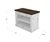 Mostrador estilo vintage de 1 mts x 50 cm x 1 mts - comprar online