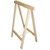 CABALLETE DE MADERA PLEGABLE DE 50 CM DE FRENTE X 80 CM DE ALTURA
