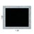 Pizarron Pizarra Pizarrones Cartel Pared 1 X 1.20mt Marco 10cm - tienda online