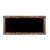 Pizarron Pizarra Pizarrones Cartel Pared 80 X 1.80mts Marco 10cm - comprar online