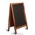 PIZARRON DE VEREDA DOBLE FAZ DE 80 CM X 50 CM - RUFFINO MUEBLES COMERCIALES