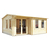 Casa Casas De Madera Construccion En Seco Cabaña Modulos