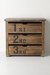 vanitory cajonera estilo industrial con numeros 60 cm frente x 50 cm profundidad x 80 cm de altura