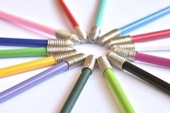 Bombilla Metalica Varios Colores X 100 Unidades - CEBAMATE - AUTOMATE - MATE AUTOCEBANTE