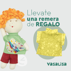 UN MUÑECX + UNA REMERA DE REGALO!