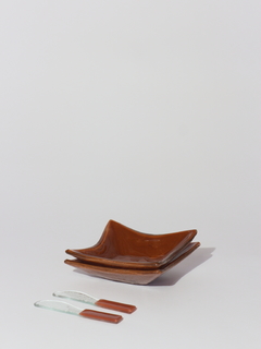 SET CAZUELAS RECTANGULARES x2