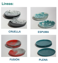 Platos de vidrio - comprar online