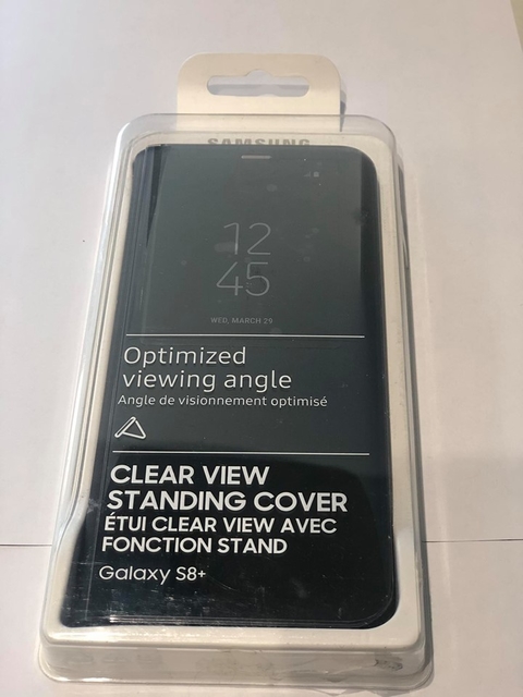 FUNDA CLEAR VIEW STANDING COVER SAMSUNG S8 + PLUS - comprar online