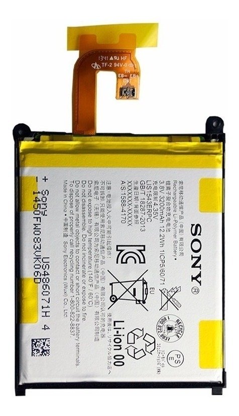 Batería Sony Xperia Z1 Z2 Z3 Original Olivos
