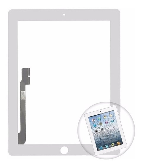 Touchscreen Vidrio iPad 2 3 4 Pantalla
