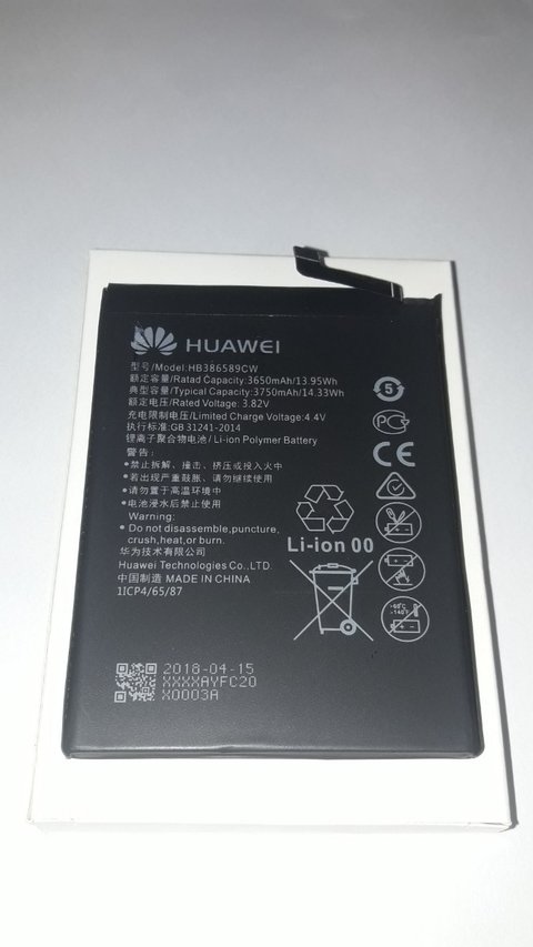 Bateria Oem Huawei Honor 8x Repuesto Hb386589cw Olivos