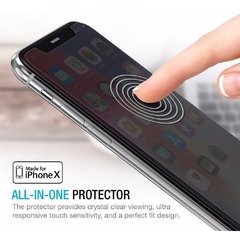 Vidrio Templado iPhone X 10 Lito® Anti Espia Privacy Premium en internet