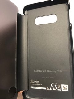 Funda Orig. 100% Samsung S10e S-view Flip Cover Case Olivos - tienda online